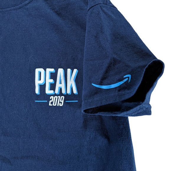 Amazon Peak 2019 Employee Medium Unisex Shirt L + Tattoos - Picture 3 of 7
